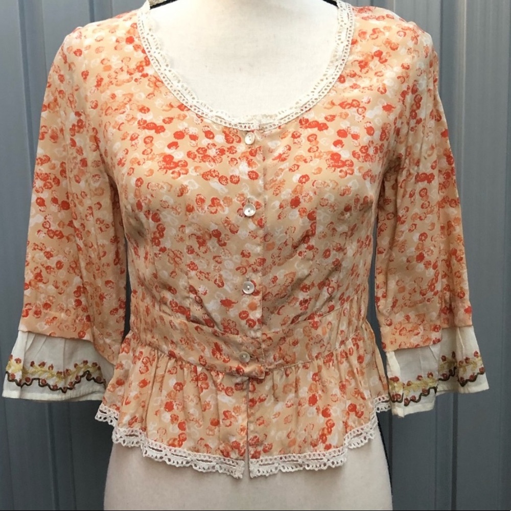 Anthropologie Blouse